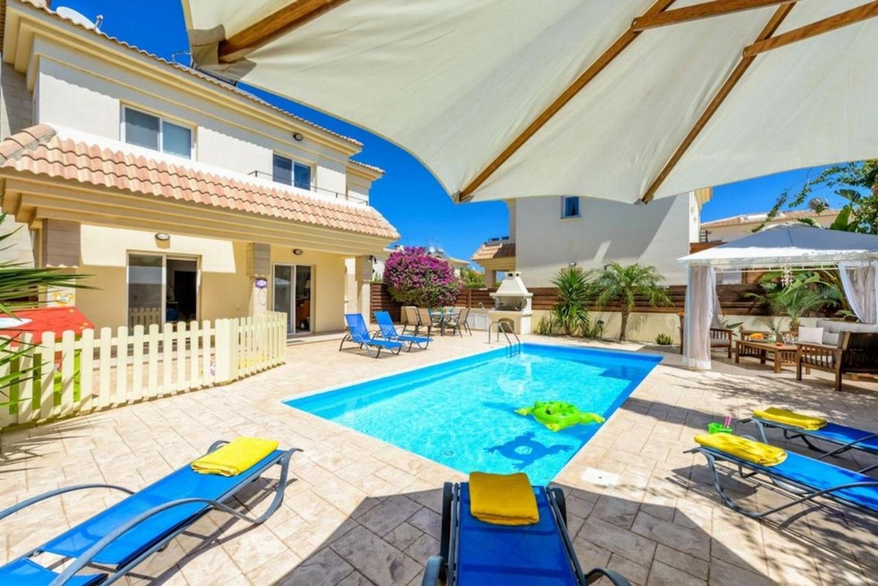 Protaras Villa Athamas Blue Exterior photo